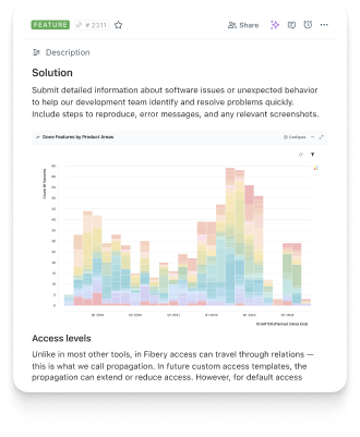 Fibery Entity Page